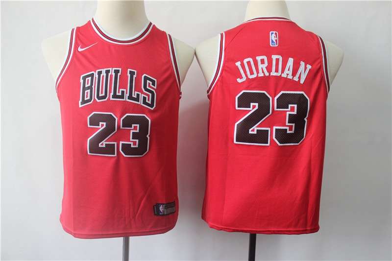 Chicago Bulls Red JORDAN #23 Young NBA Jersey (Stitched)