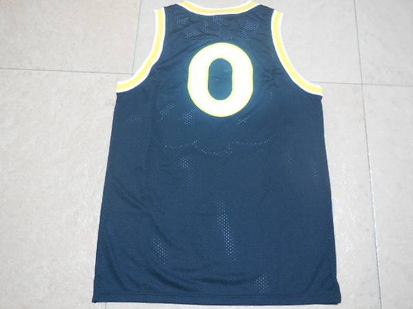 Movie Black #0 Basketball Jersey (Stitched)