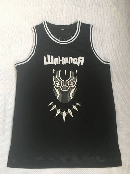 Movie Black #1 TGHALLA Basketball Jersey (Stitched)