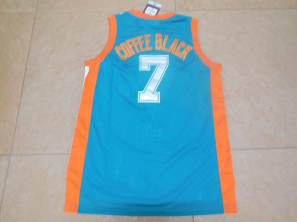 Movie Green #7 COFFEE BLACK Basketball Jersey (Stitched)