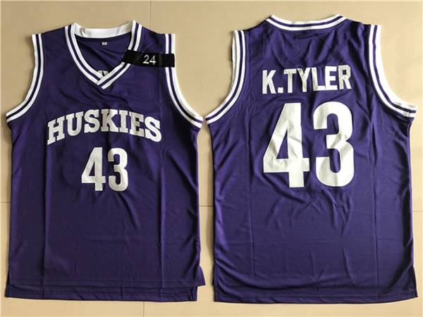 Movie Purple #43 K.TYLER Basketball Jersey (Stitched)