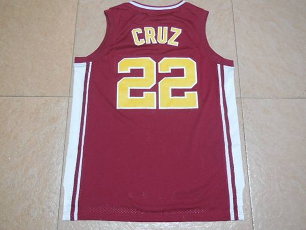 Movie Red #22 CRUZ Basketball Jersey (Stitched)