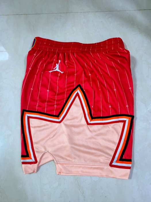 2020 ALL-STAR Red NBA Shorts