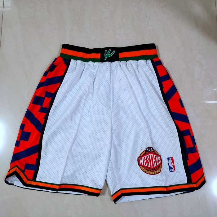1995 ALL-STAR White NBA Shorts