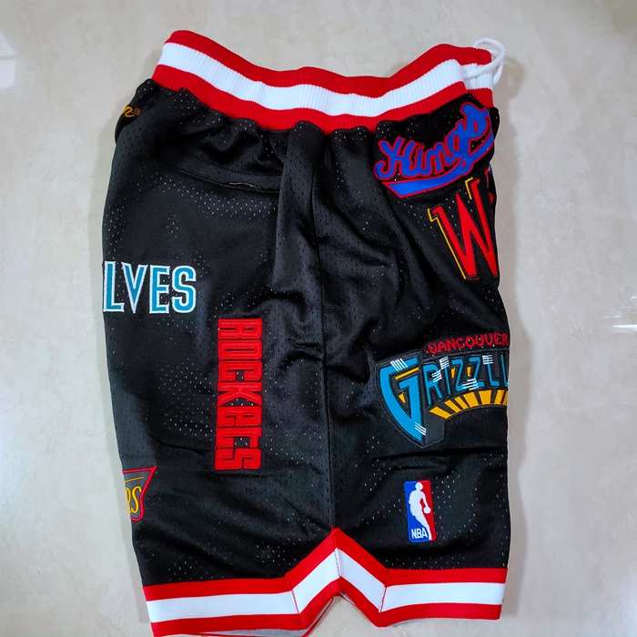 ALL-STAR Just Don Black NBA Shorts