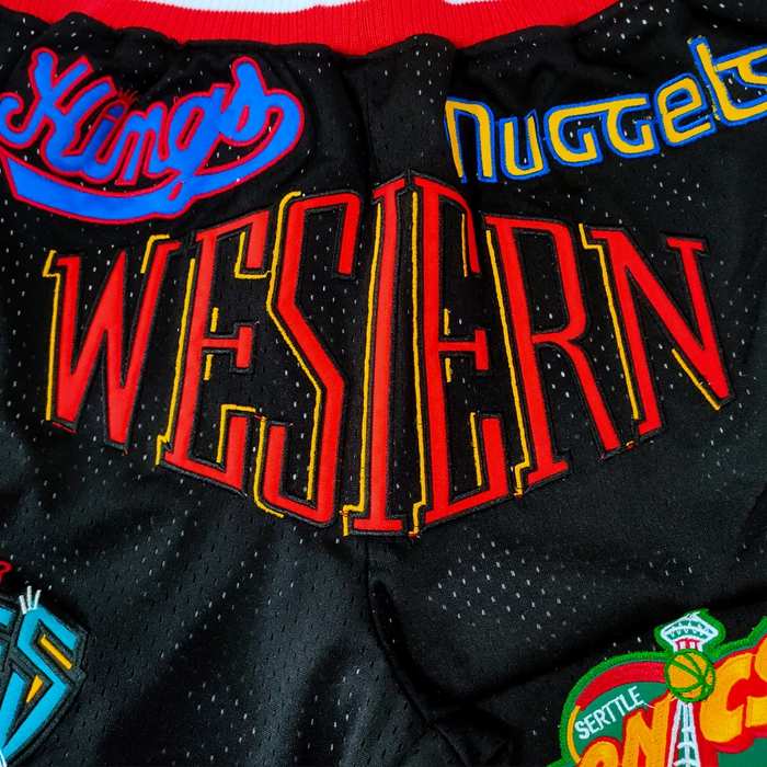 ALL-STAR Just Don Black NBA Shorts