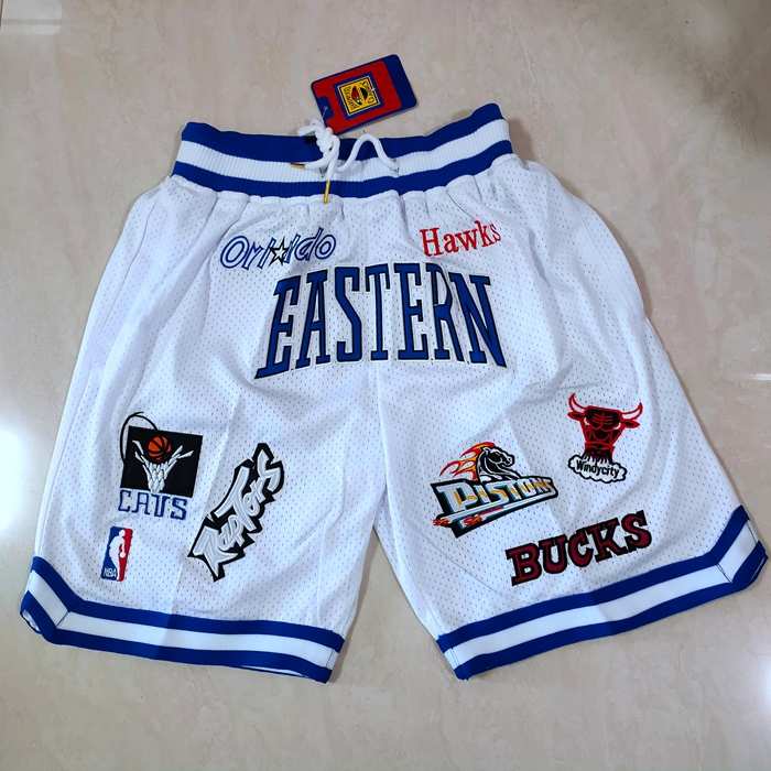ALL-STAR Just Don White NBA Shorts