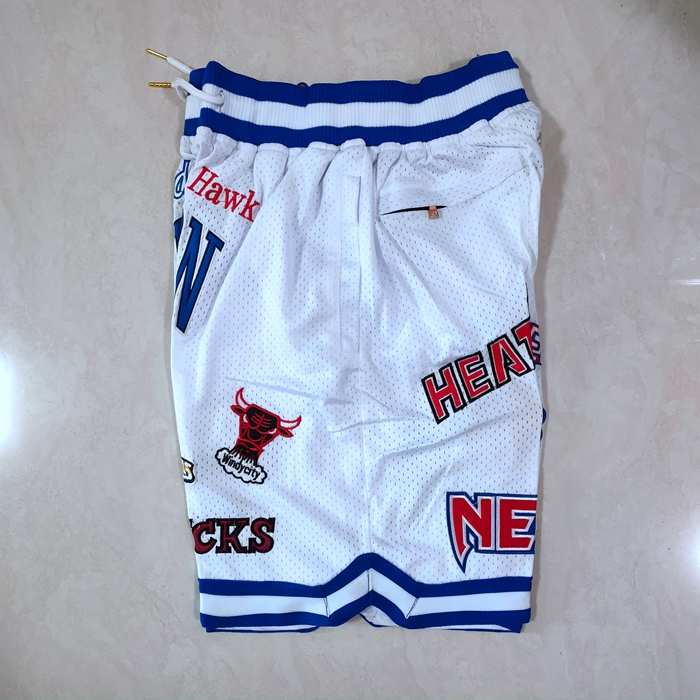 ALL-STAR Just Don White NBA Shorts