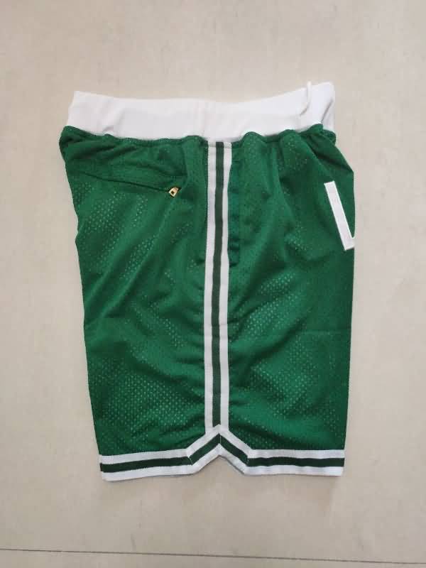 Boston Celtics Just Don Green Basketball Shorts 03