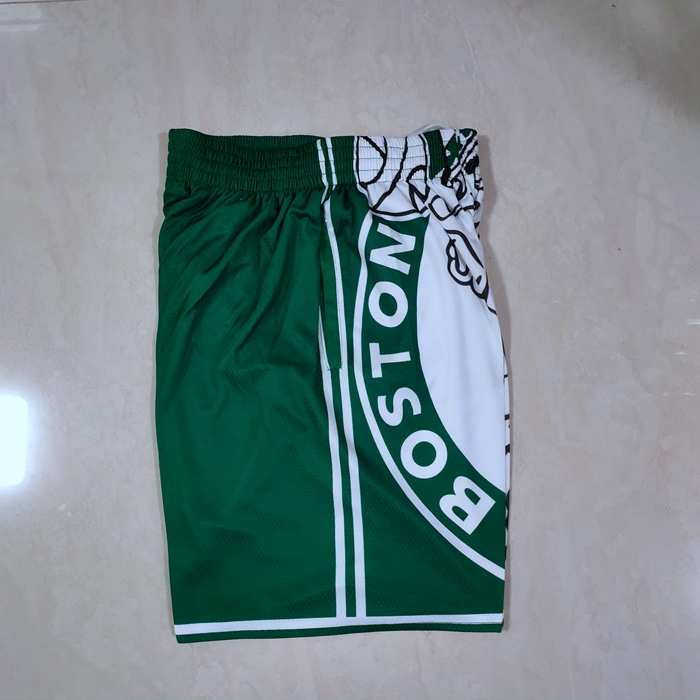 Boston Celtics Mitchell&Ness Green NBA Shorts