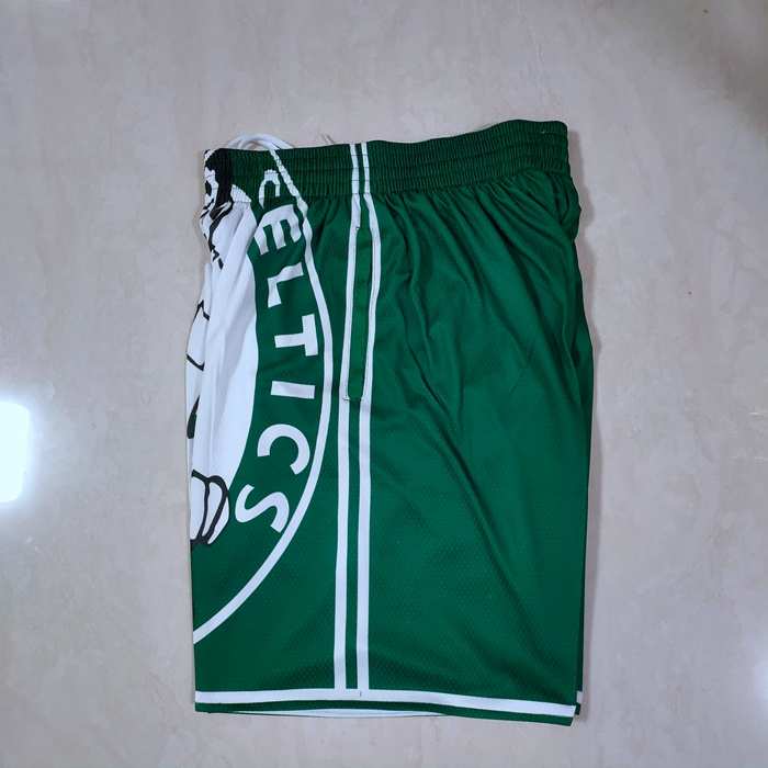 Boston Celtics Mitchell&Ness Green NBA Shorts