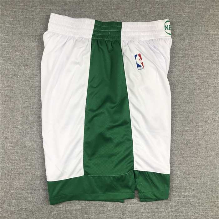 Boston Celtics White City NBA Shorts