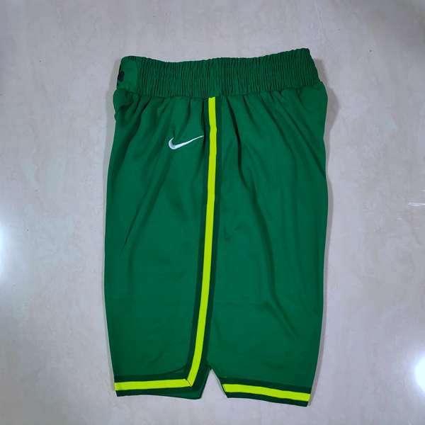 Boston Celtics Green NBA Shorts 03