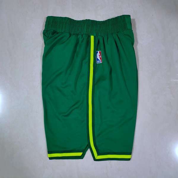 Boston Celtics Green NBA Shorts 03