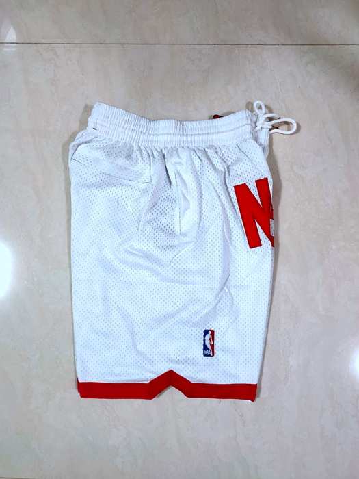 Brooklyn Nets Just Don White NBA Shorts