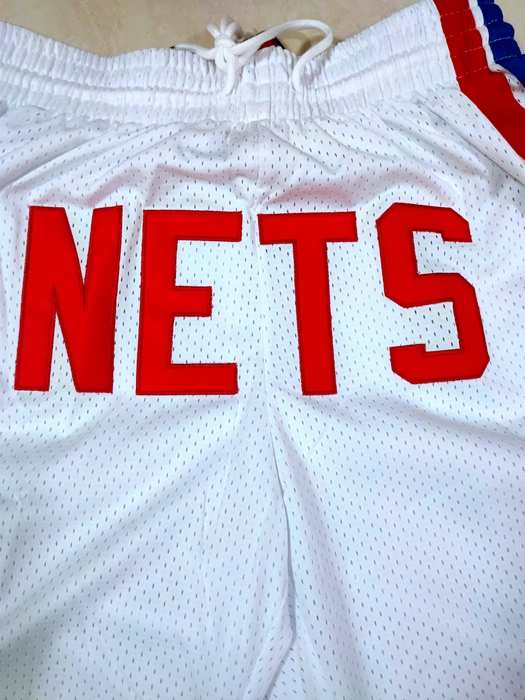 Brooklyn Nets Just Don White NBA Shorts