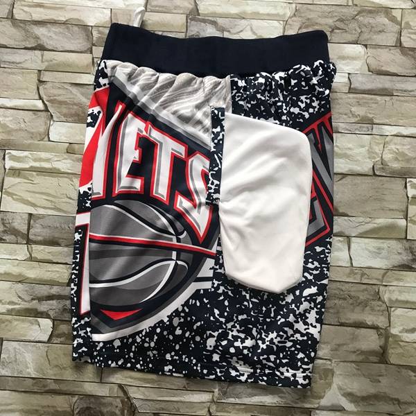Brooklyn Nets Mitchell&Ness Black NBA Shorts