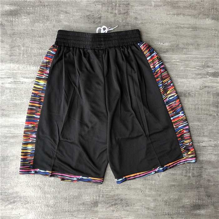 Brooklyn Nets Black City NBA Shorts