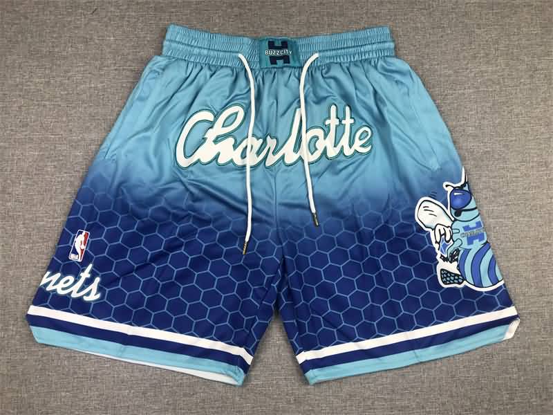 Charlotte Hornets Just Don Green Basketball Shorts