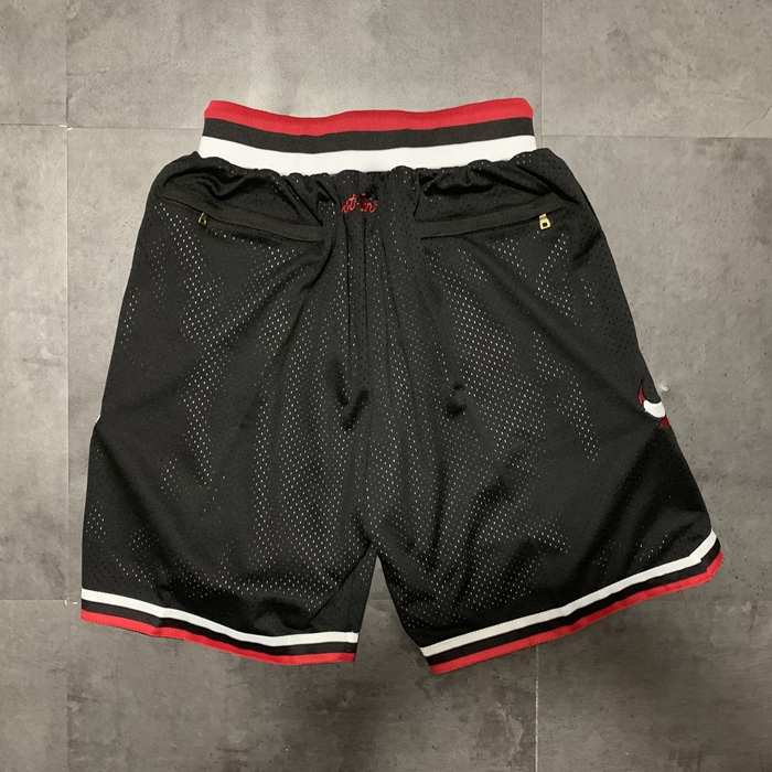 Chicago Bulls Just Don Black NBA Shorts