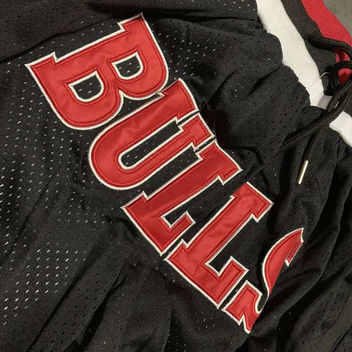 Chicago Bulls Just Don Black NBA Shorts