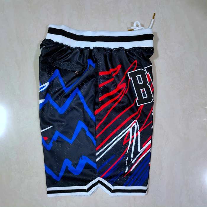 Chicago Bulls Just Don Black NBA Shorts 05