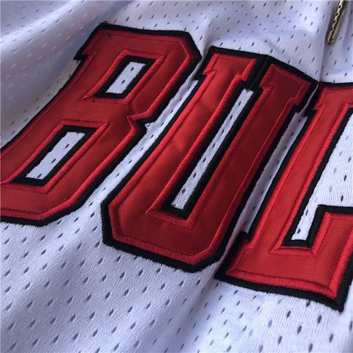 Chicago Bulls Just Don White NBA Shorts