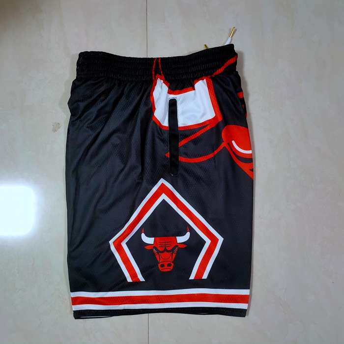 Chicago Bulls Mitchell&Ness Black NBA Shorts