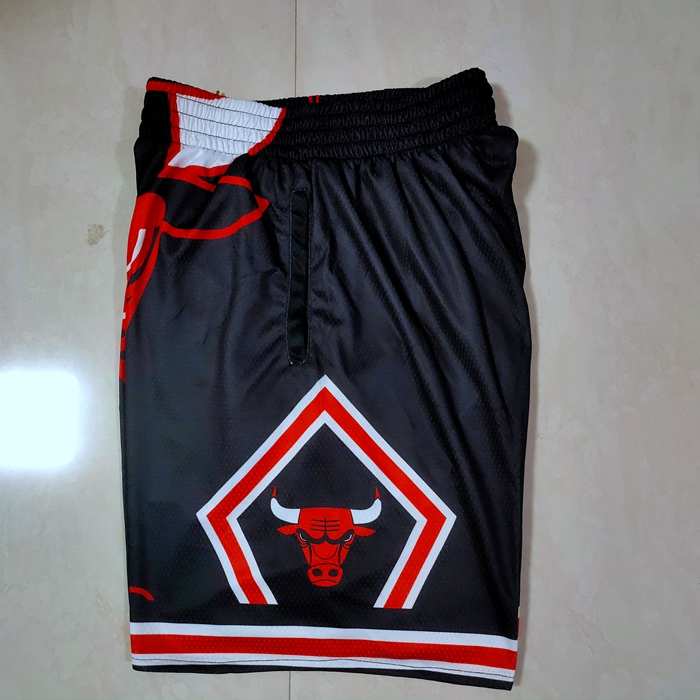 Chicago Bulls Mitchell&Ness Black NBA Shorts
