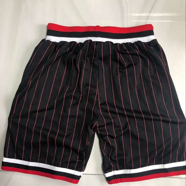 Chicago Bulls Mitchell&Ness Black NBA Shorts 04