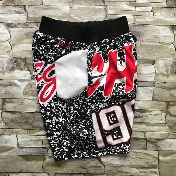 Chicago Bulls Mitchell&Ness Black NBA Shorts 05