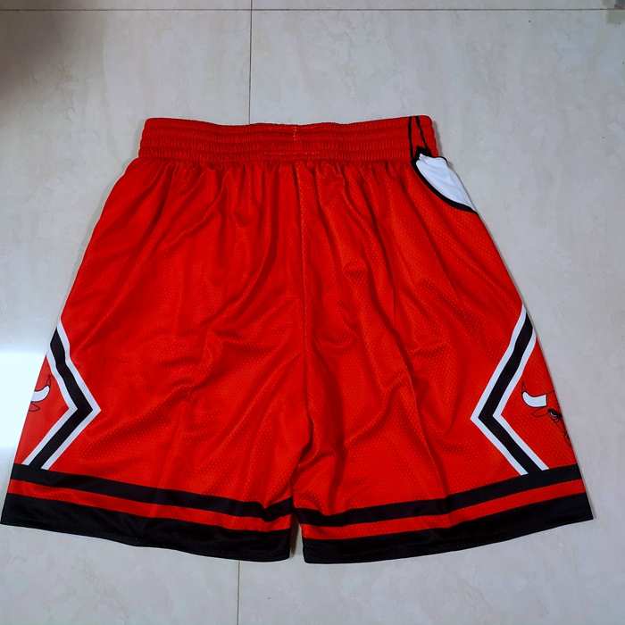 Chicago Bulls Mitchell&Ness Red NBA Shorts