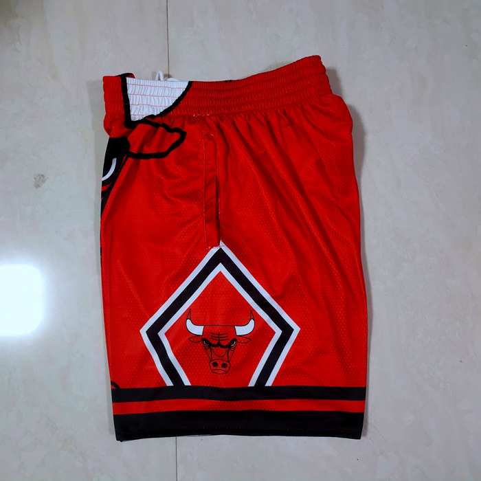 Chicago Bulls Mitchell&Ness Red NBA Shorts