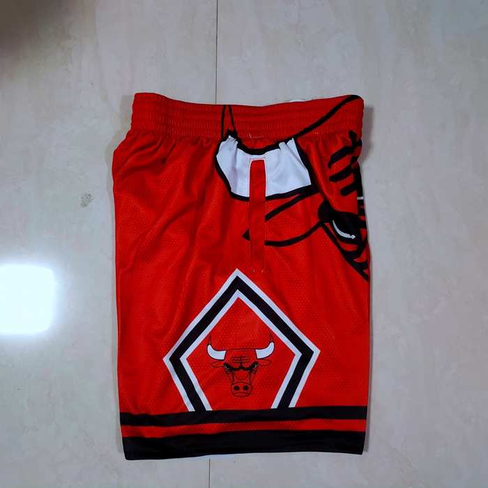 Chicago Bulls Mitchell&Ness Red NBA Shorts