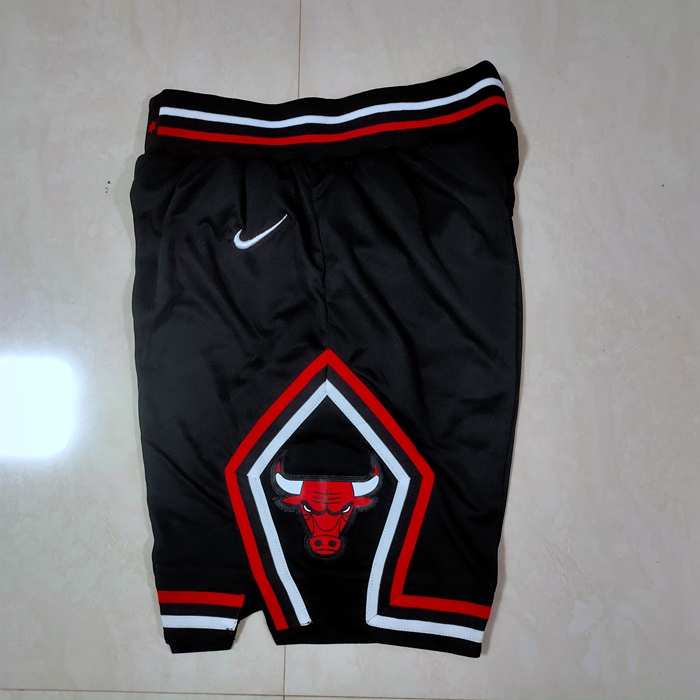 Chicago Bulls Black NBA Shorts 02