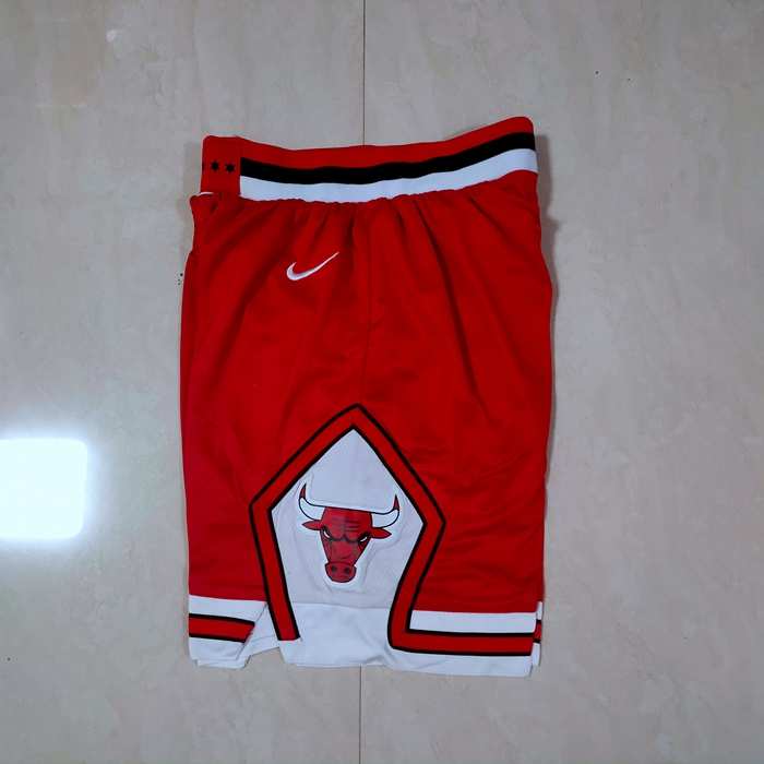 Chicago Bulls Red NBA Shorts