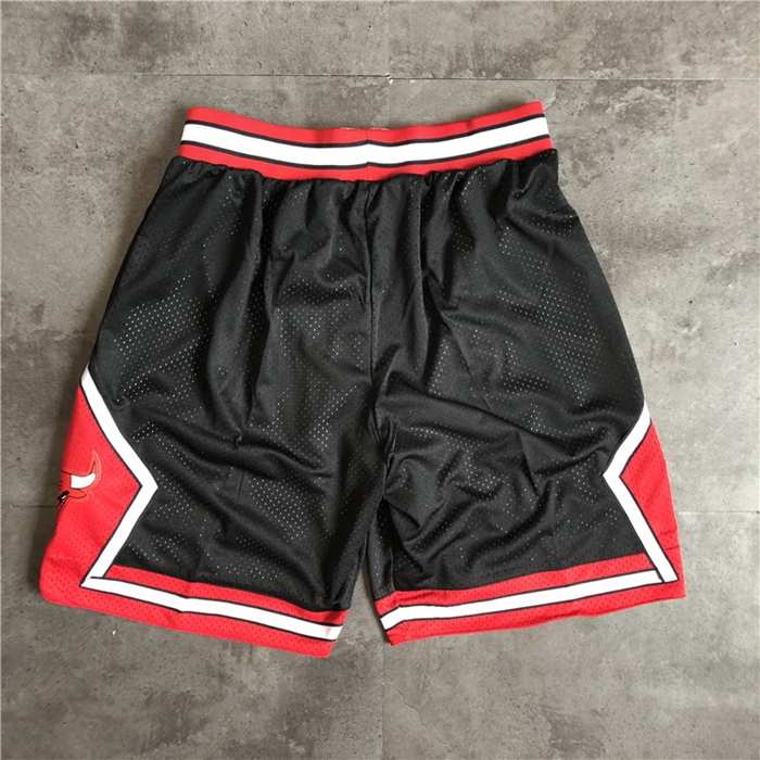 Chicago Bulls Black Classics NBA Shorts 02