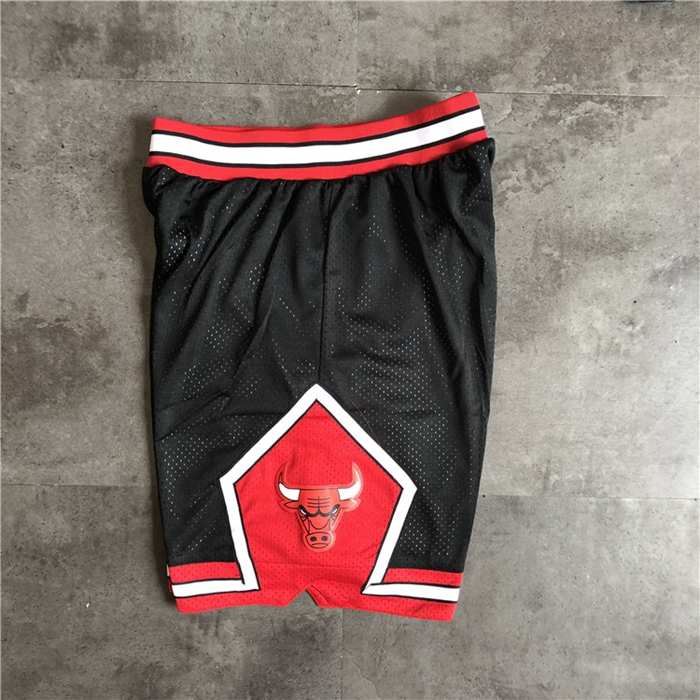 Chicago Bulls Black Classics NBA Shorts 02