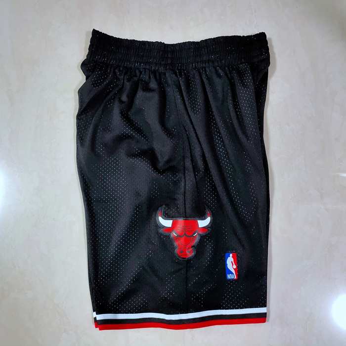 Chicago Bulls Black Classics NBA Shorts 03