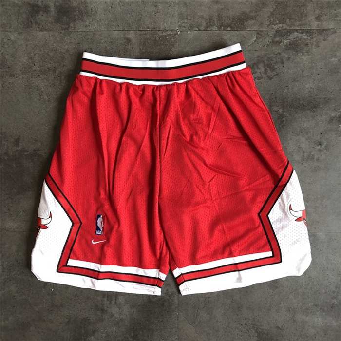 Chicago Bulls Red Classics NBA Shorts