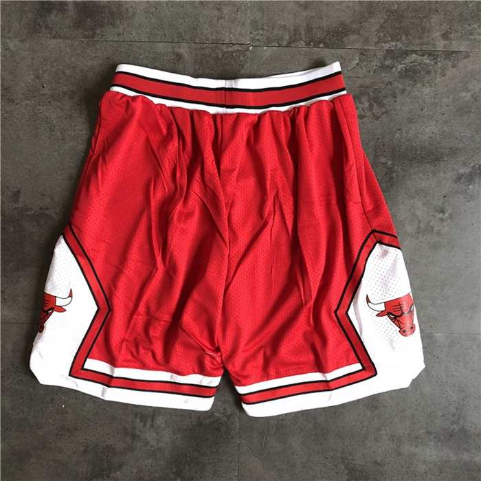 Chicago Bulls Red Classics NBA Shorts