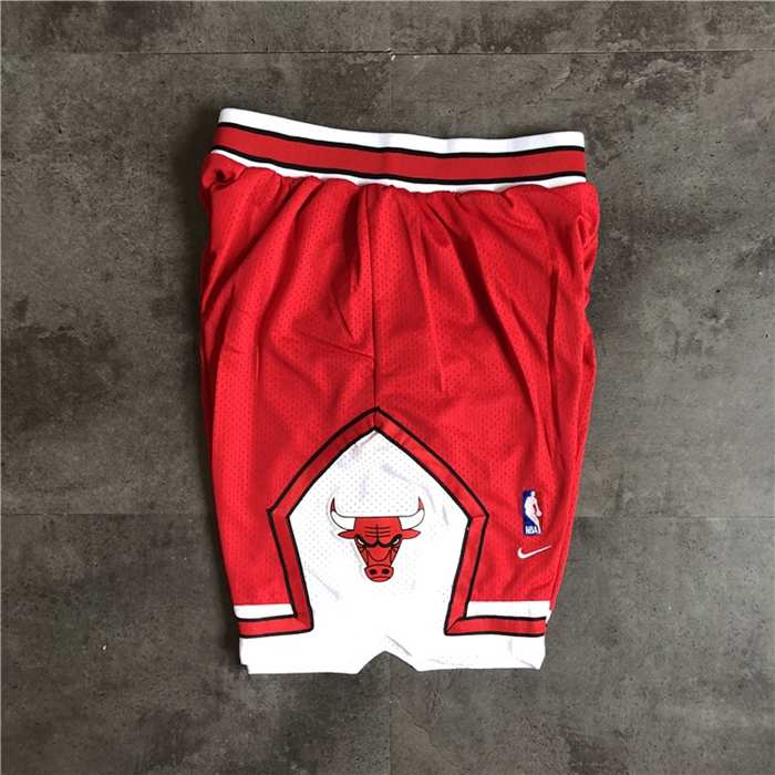 Chicago Bulls Red Classics NBA Shorts