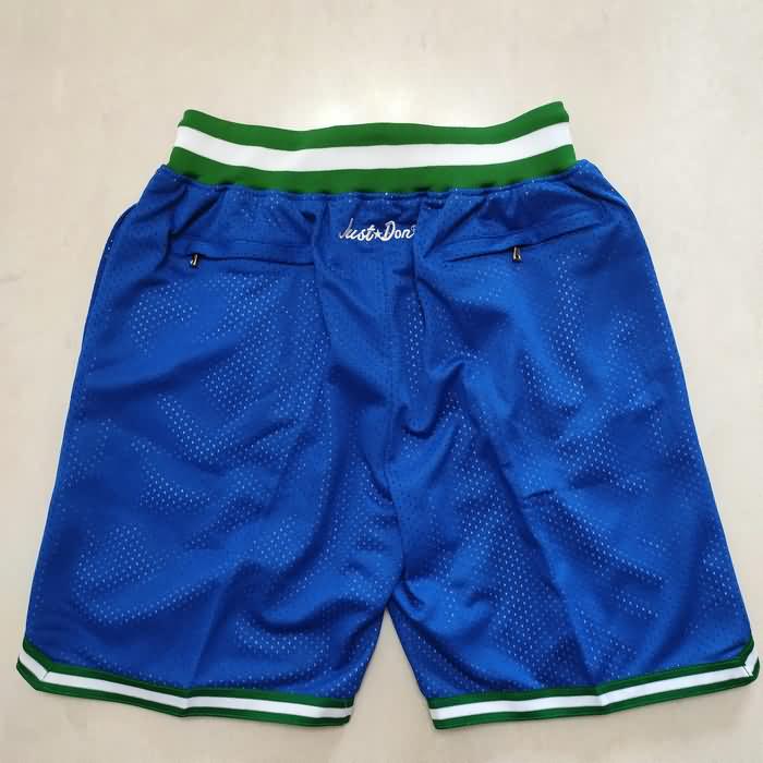 Dallas Mavericks Just Don Blue Basketball Shorts