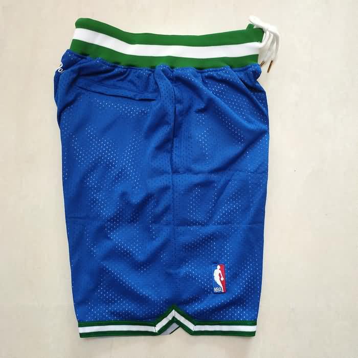 Dallas Mavericks Just Don Blue Basketball Shorts