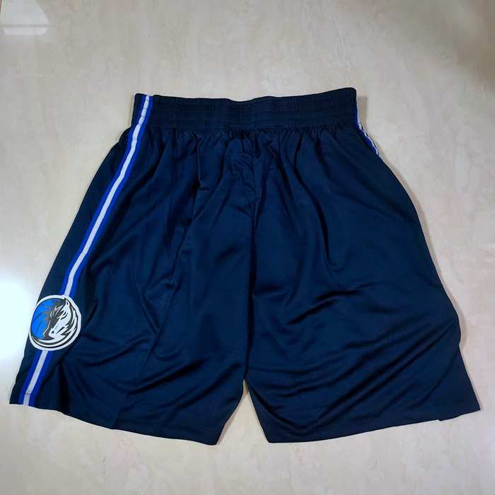 Dallas Mavericks Dark Blue NBA Shorts 02