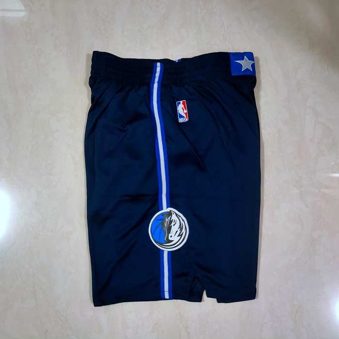 Dallas Mavericks Dark Blue NBA Shorts 02