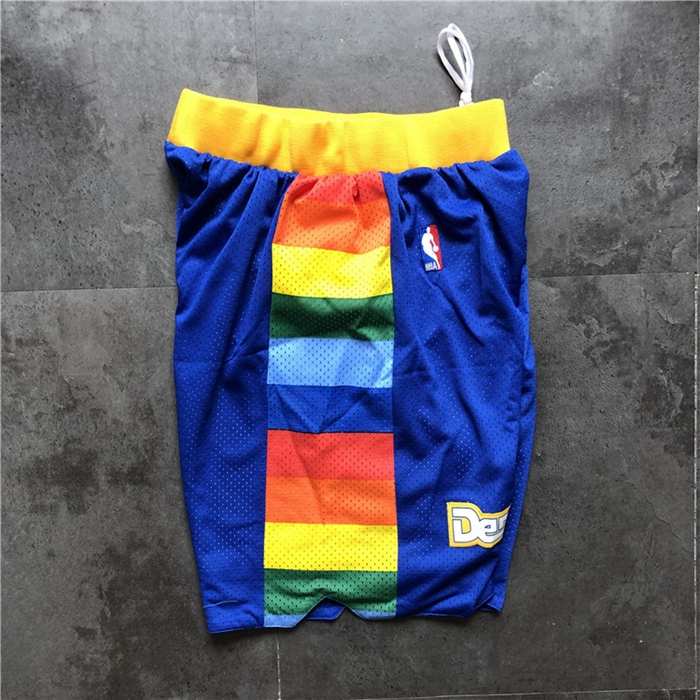 Denver Nuggets Blue Classics NBA Shorts