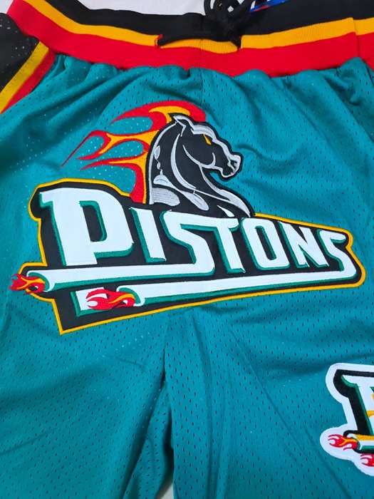 Detroit Pistons Just Don Green NBA Shorts