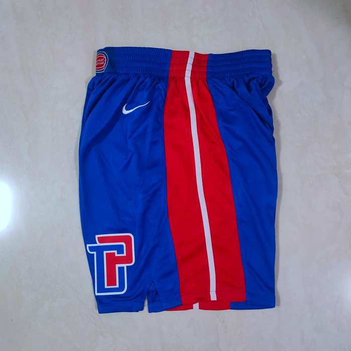 Detroit Pistons Blue NBA Shorts