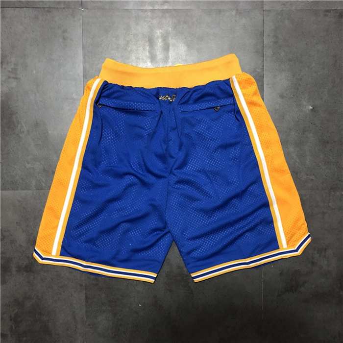 Golden State Warriors Just Don Blue NBA Shorts